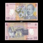 Romania 10 Lei 2018 Prefix 18 P-119 Polymer UNC Bank Note