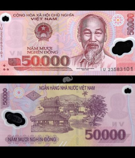 Vietnam 50000 Dong 2023 P-121 UNC Polymer