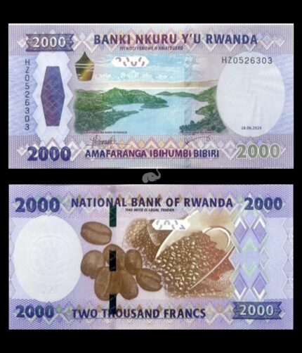 Rwanda 2000 Frans 2024 P-W44 UNC