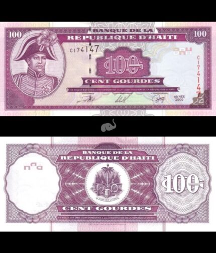 Haiti 100 Goudres 2000 P-268 UNC Rare