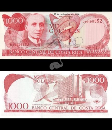 Costa Rica 1000 Mil Colones 2004 P-264e UNC