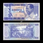 Guinea Bissau 500 Pesos 1990 P-12 UNC