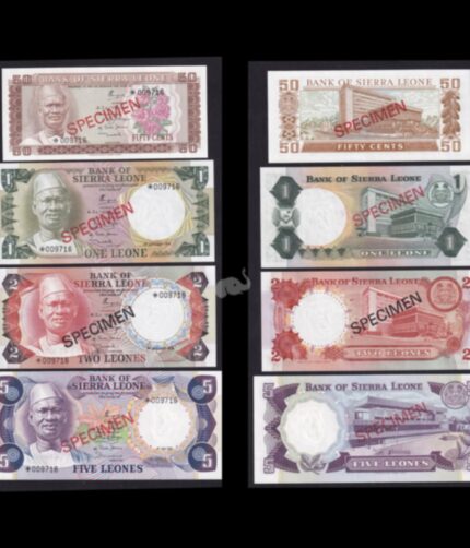 Sierra Leone 1979 50-5 leone Set of 4 Specimen UNC