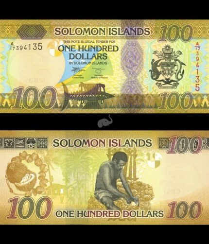Solomon Islands 100 Dollars 2023 P-36(4) UNC