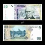 Argentina 50 Pesos 2014 P-356(6) UNC