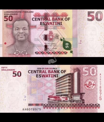 Swaziland 50 Emalangeni 2018 P-W44 UNC