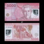 Chile 5000 Mil Pesos 2014 P-163 UNC Polymer