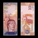 Venezuela 10 Bolivars 2013 P-90d UNC