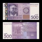 Kyrgyzstan 500 Som 2016 P-28b UNC