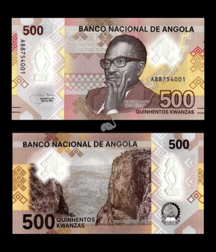 Angola 500 Kwanzas 2020 P-W161 Polymer UNC