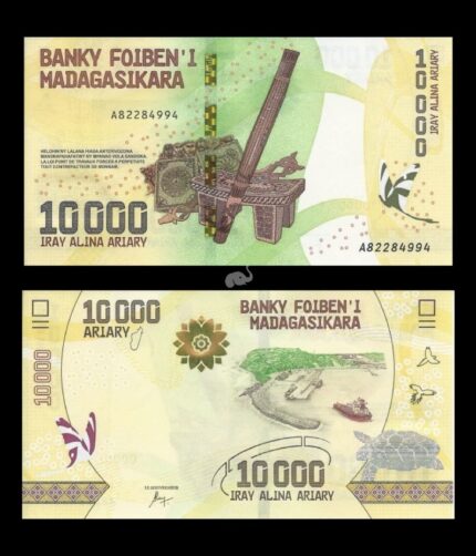 Madagascar 10000 Ariary 2017 P-103 UNC