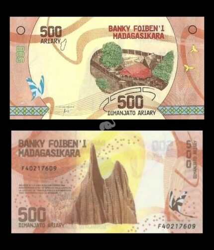 Madagascar 500 Ariary 2017 P-99 UNC