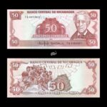 Nicaragua 50 Cordobas 1986 P-153 UNC