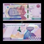 Uzbekistan 50,000 Som 2021 P-W91 UNC