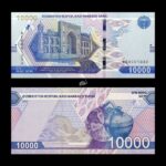 Uzbekistan 10,000 Som 2021 P-W89 UNC