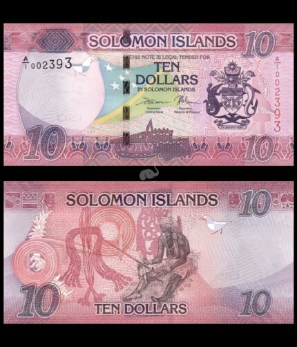 Solomon Islands 10 Dollars 2017 P-33(1) UNC