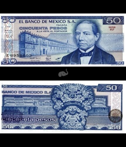 Mexico 50 Pesos 1981 P-73 KF UNC