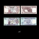 Zambia 5 - 10 Kwacha 1980-88 Set of 2 UNC