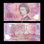 Australia 5 Dollars 1995 P-51a UNC Polymer