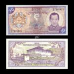 Bhutan 10 Ngultrum 2000 P-22 UNC