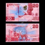 Zambia 20 Kwacha 2024 P-63 UNC