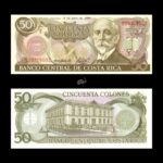 Costa Rica 50 Colones 1993 P-257a UNC