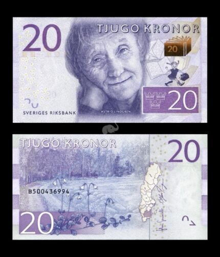 Sweden 20 Kronor P-69a 2015 UNC