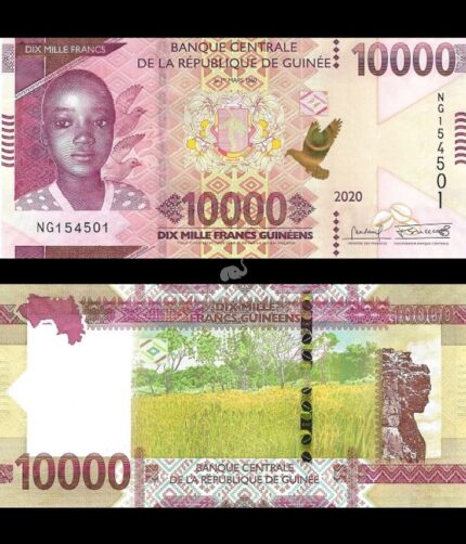 Guinea 10000 Francs 2020 P-W49 UNC