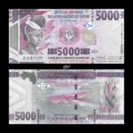 Guinea 5000 Francs 2021 P-49 UNC