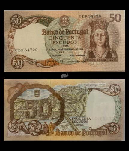 Portugal 50 Escudos 1964 P-168(9) UNC
