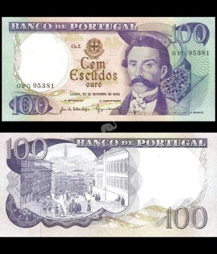 Portugal 100 Escudos 1965 P-169a(9) UNC