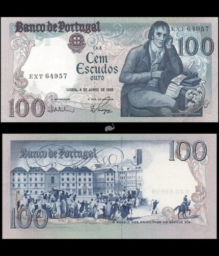 Portugal 100 Escudos 1985 P-178e(3) UNC