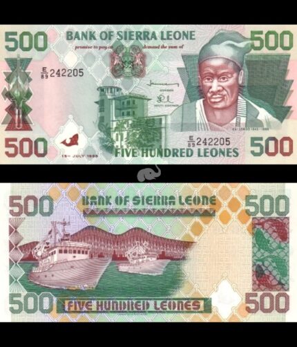 Sierra Leone 500 Leones 1998 P-23b UNC