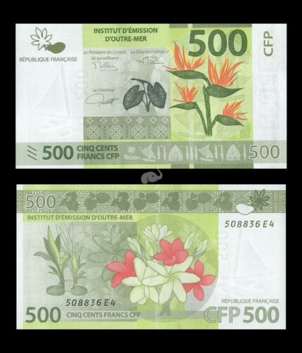 French Pacific Territories 500 Francs 2014 P-5(3) UNC