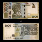 Albania 5000 Lek 2017 PW80 UNC