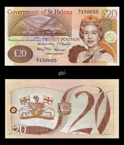 Saint Helena 20 Pounds 2012 P13b UNC