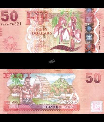 Fiji 50 Dollars 2012 P118a UNC