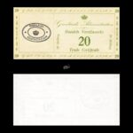 Greenland 20 Skilling 1941 P10 UNC