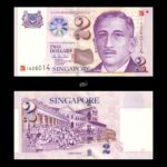 Singapore 2 Dollars 2000 P45 Commemorative UNC