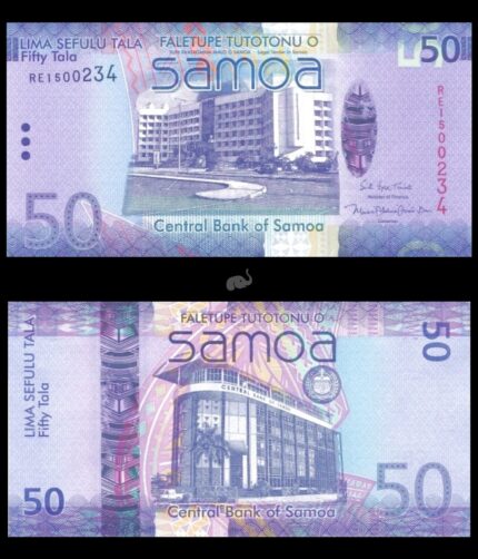 Samoa 50 Tala 2017 P41c UNC