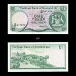 Scotland 1 Pound 1985 P341b UNC
