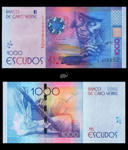 Cape Verde 1000 Escudos 2014 P73 UNC