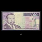 Belgium 2000 Francs 1994-2001 P151 UNC