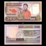 Madagascar 500 Francs 1993 P71b UNC
