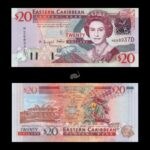 Dominica 20 Dollars 2003 P44d UNC QEII