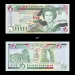 Anguilla 5 Dollars 1994 P31u UNC