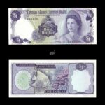 Cayman Islands 1 Dollar 1971 P-1a Queen Elizabeth II First Issue UNC Banknote