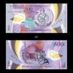 Vanuatu 500 Vatu 2017 P18(2) UNC Polymer