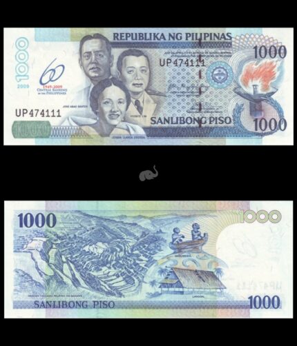 Philippines 1000 Piso 2009 P205 UNC