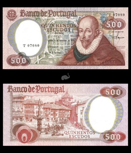 Portugal 500 Escudo 1979 P177(3) UNC
